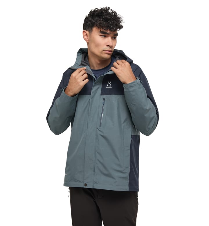 Lark GTX Jacket Men Steel Blue/Tarn Blue Lark GTX Jacket Men Steel Blue/Tarn Blue