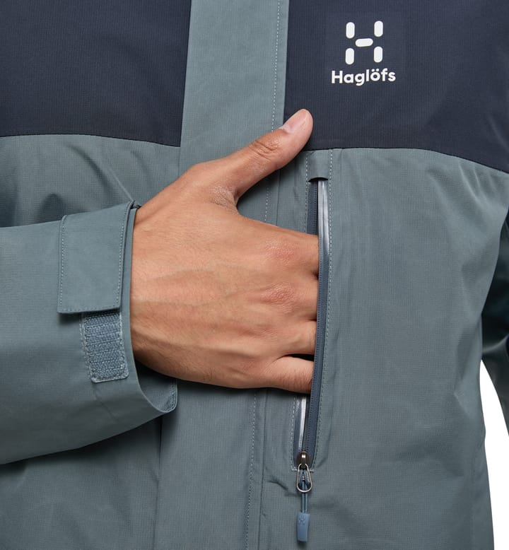 Lark GTX Jacket Men Steel Blue/Tarn Blue Lark GTX Jacket Men Steel Blue/Tarn Blue