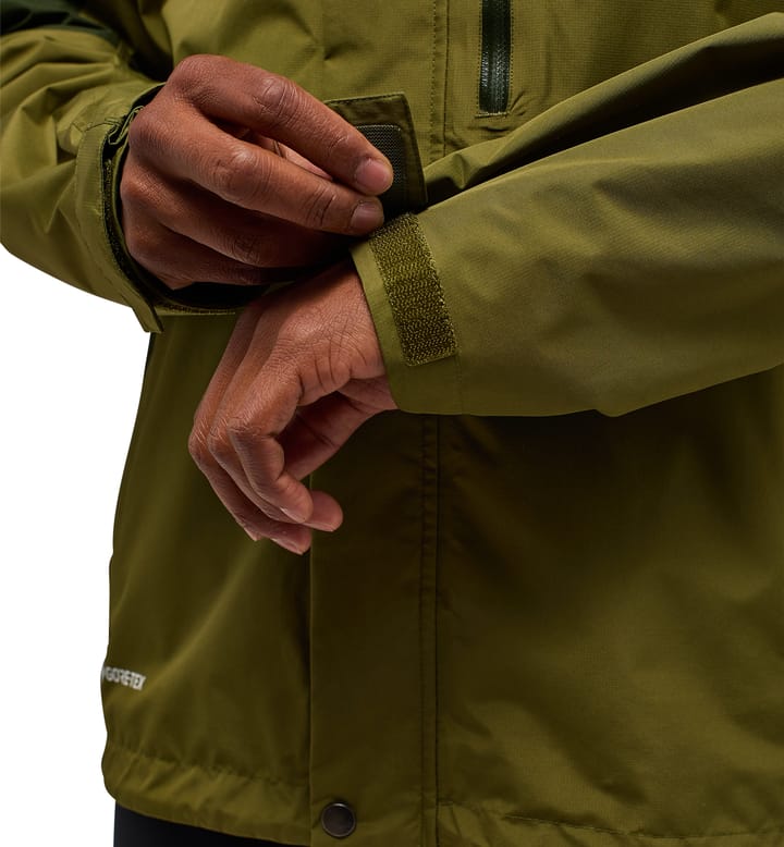 Lark GTX Jacket Men Olive Green/Seaweed Green