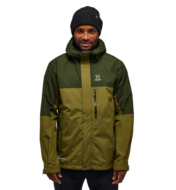 Lark GTX Jacket Men Olive Green/Seaweed Green