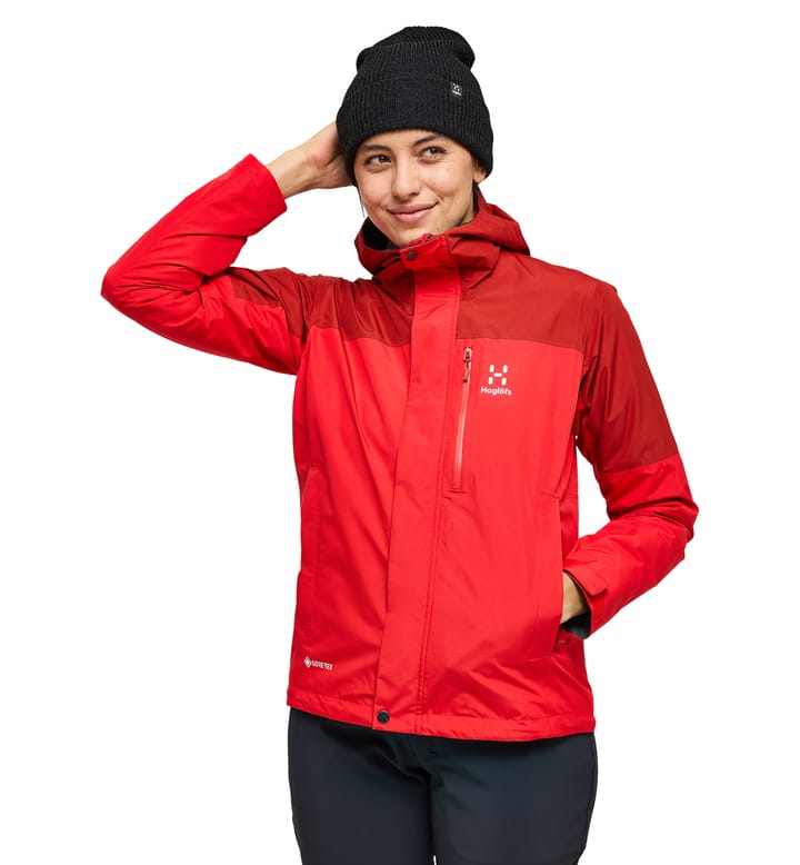 Lark GTX Jacket Women Poppy Red/Corrosion