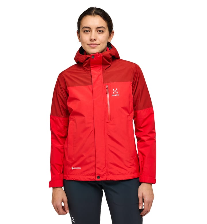 Lark GTX Jacket Women Poppy Red/Corrosion