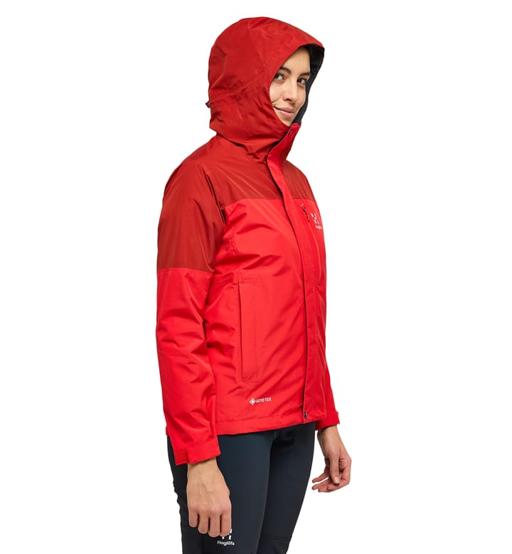Lark GTX Jacket Women Poppy Red/Corrosion