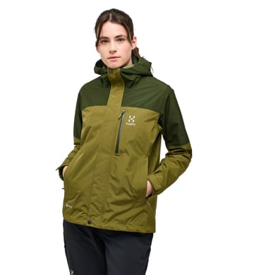 Lark GTX Jacket Women Olive Green/Seaweed Green