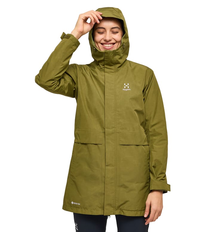 Reed GTX Parka Women Olive Green