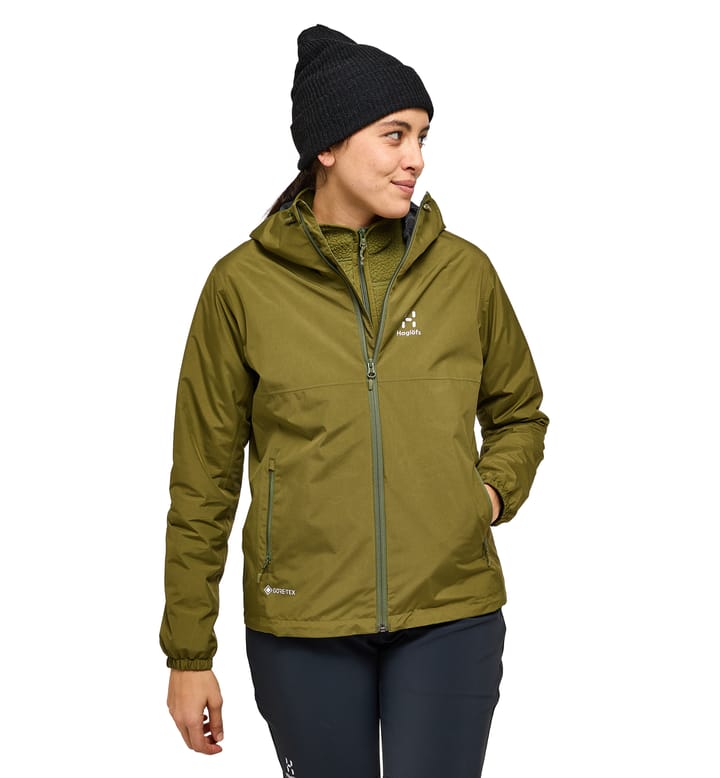 Kaise GTX Jacket Women Olive Green Kaise GTX Jacket Women Olive Green