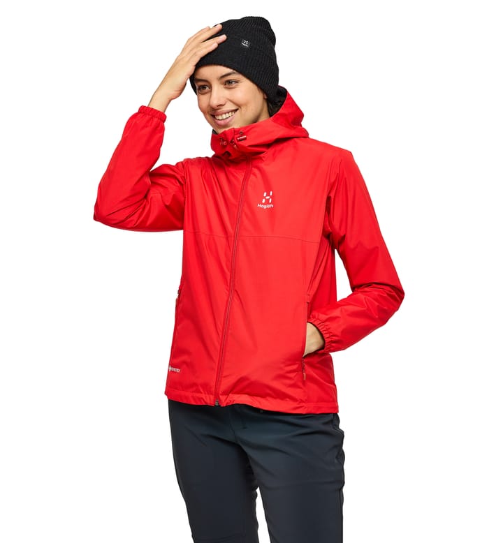 Kaise GTX Jacket Women Poppy Red