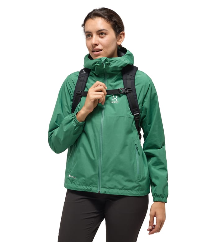 Kaise GTX Jacket Women Dk Jelly Green Kaise GTX Jacket Women Dk Jelly Green