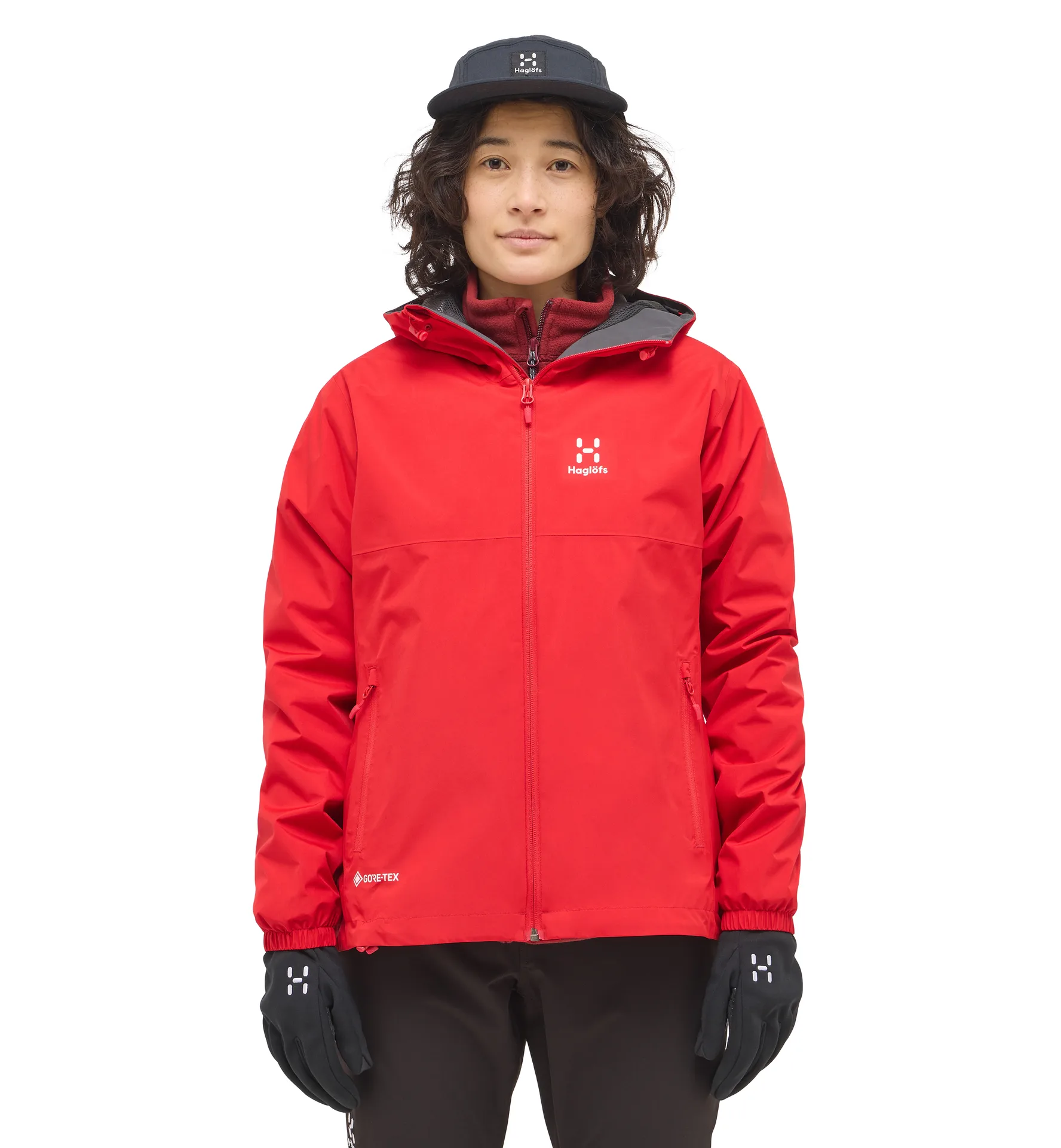 Kaise GTX Jacket Women Bright Red