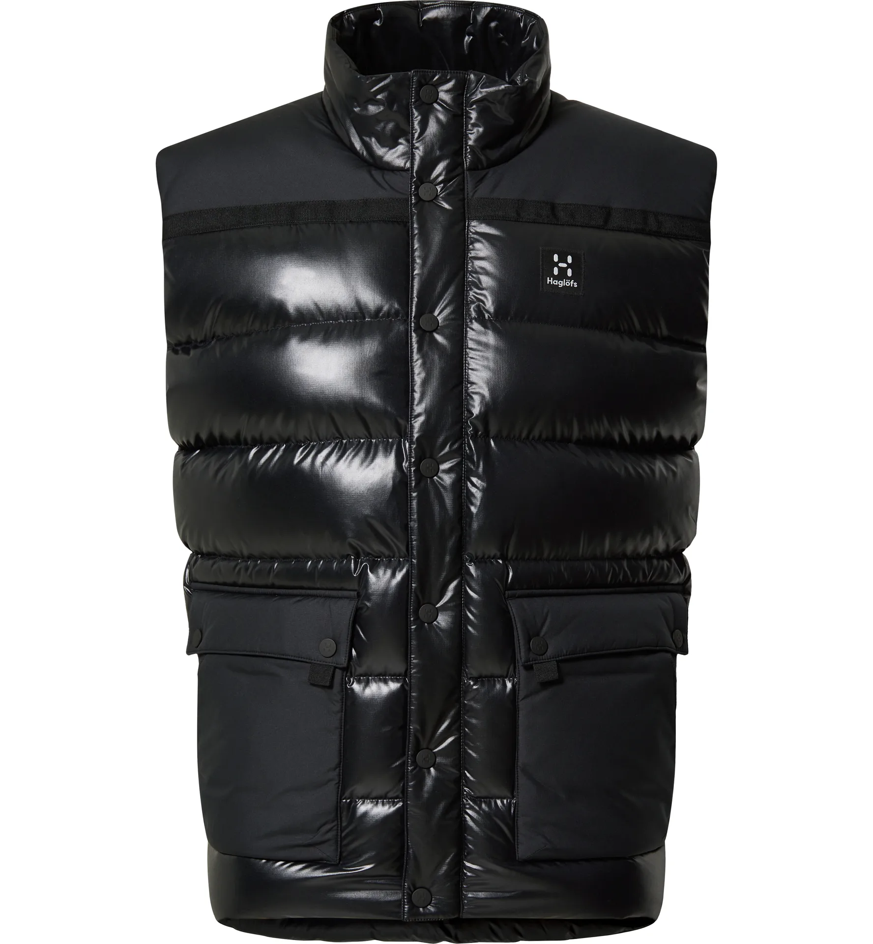 Funäs Down Vest Men True Black