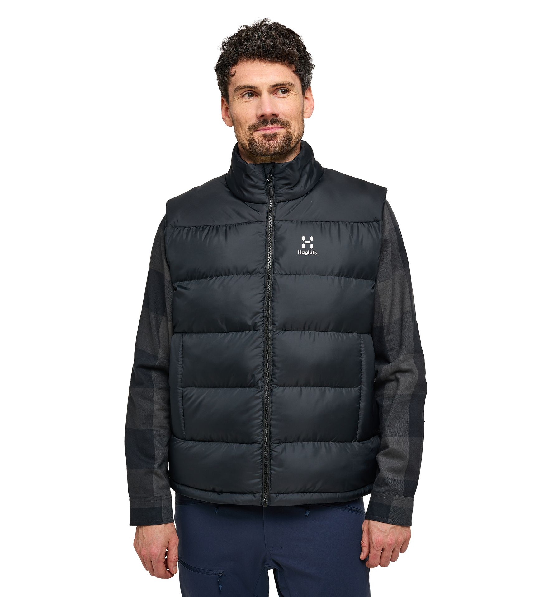 Puffy Mimic Vest Men True Black