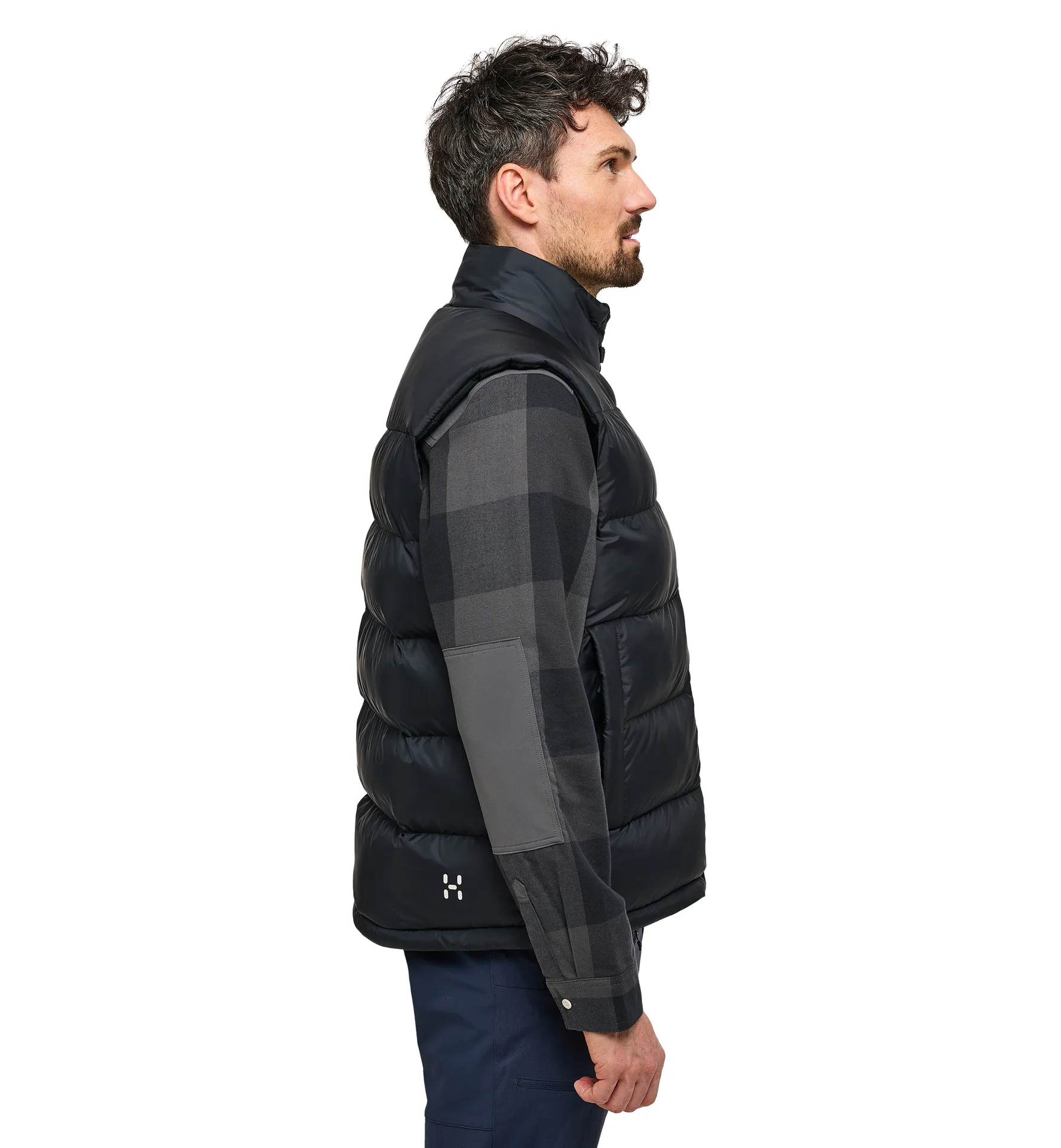 Puffy Mimic Vest Men True Black