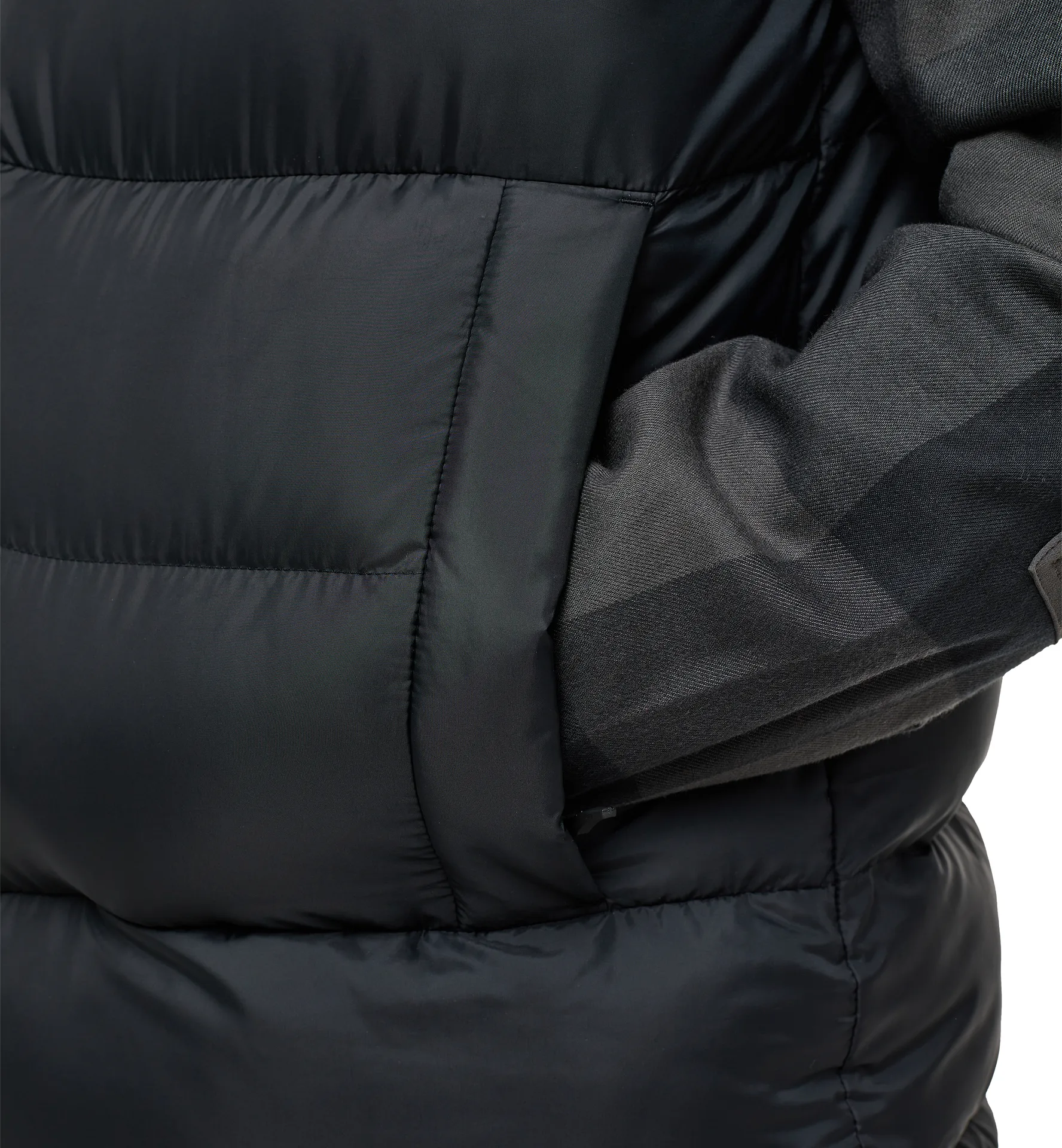 Puffy Mimic Vest Men True Black