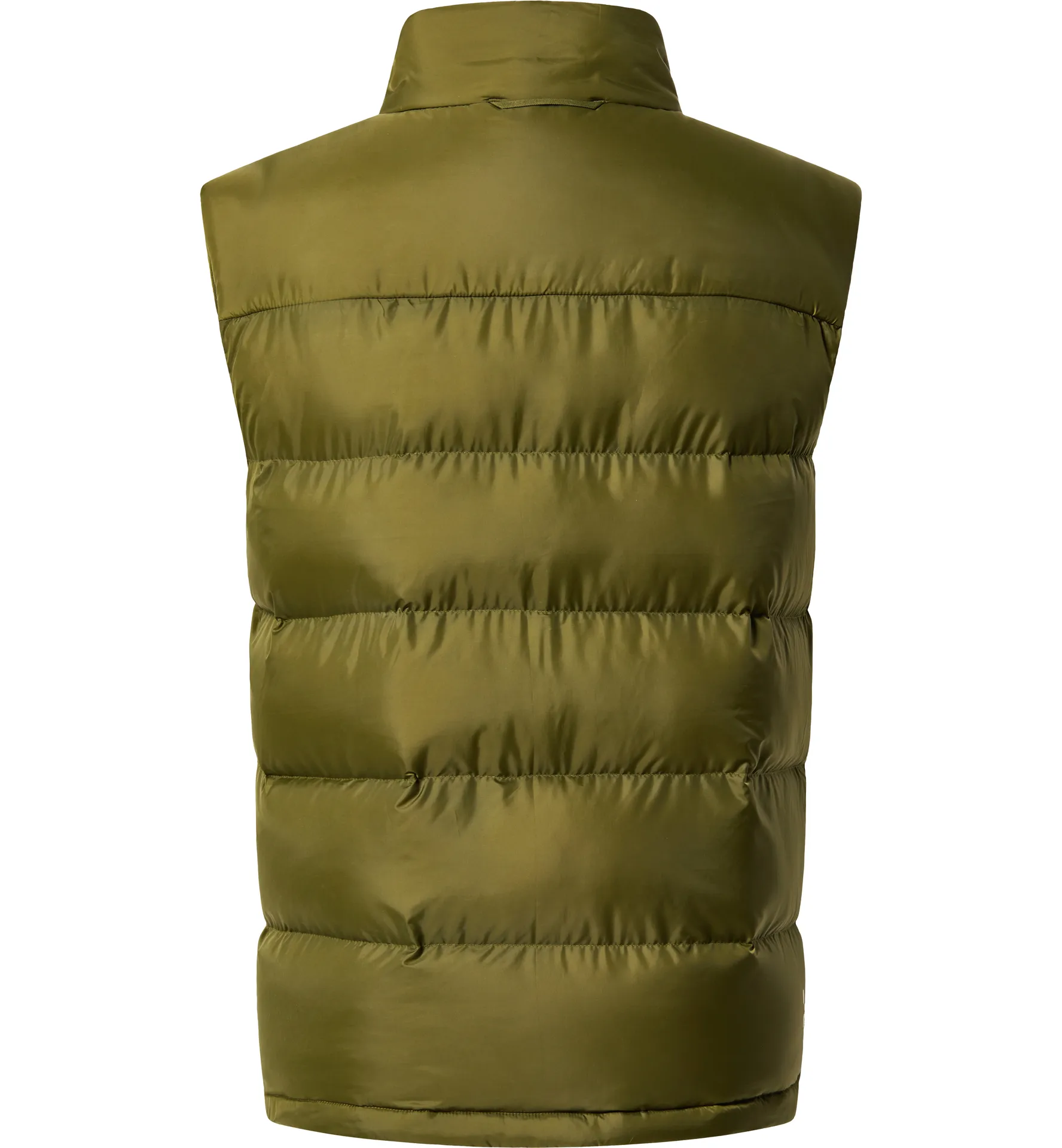 Puffy Mimic Vest Men Olive Green