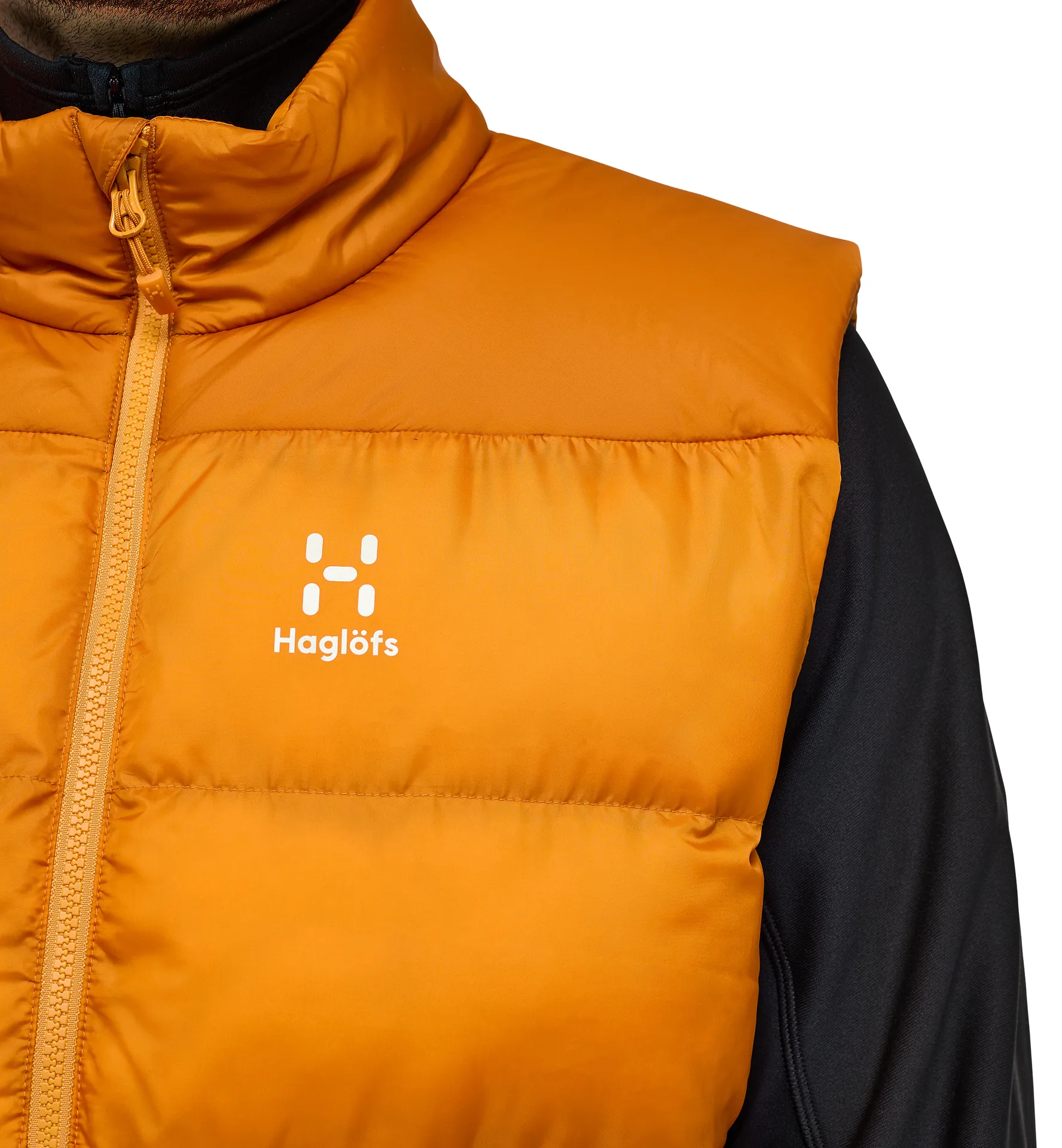 Puffy Mimic Vest Men Desert Yellow/Golden Brown