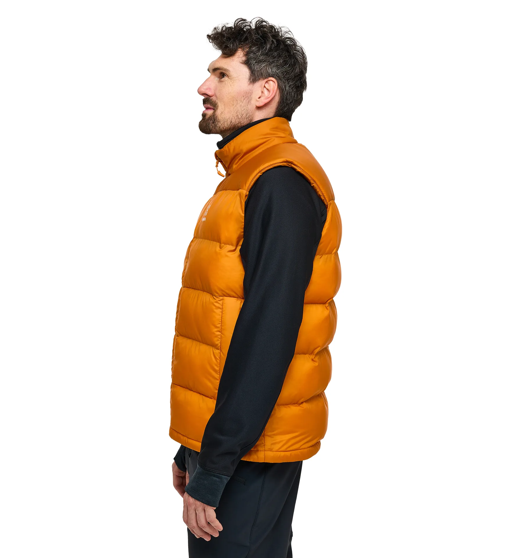 Puffy Mimic Vest Men Desert Yellow/Golden Brown