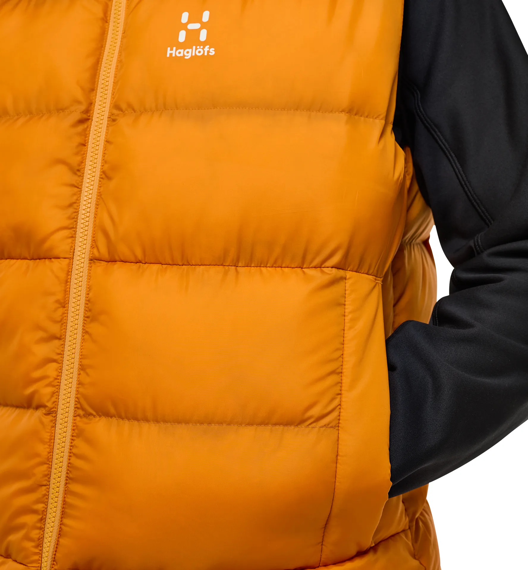 Puffy Mimic Vest Men Desert Yellow/Golden Brown