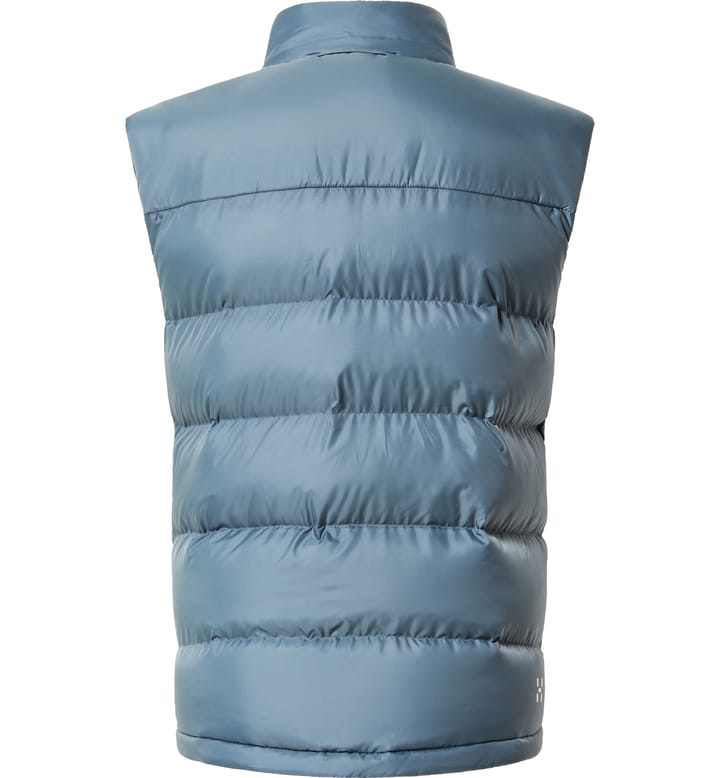 Puffy Mimic Vest Women Steel Blue Puffy Mimic Vest Women Steel Blue