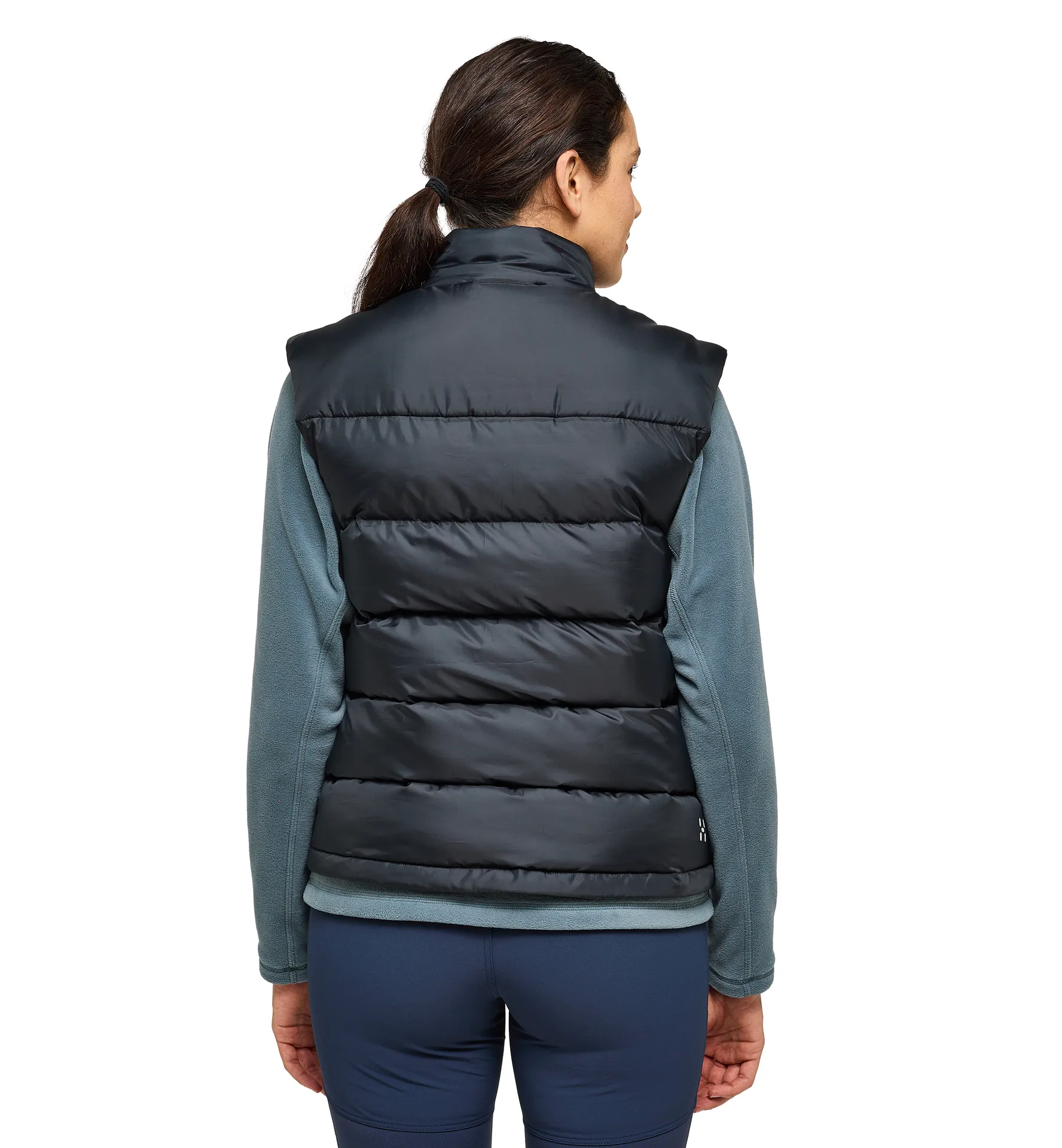Puffy Mimic Vest Women True Black