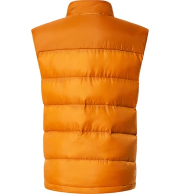 Puffy Mimic Vest Women Desert Yellow/Golden Brown