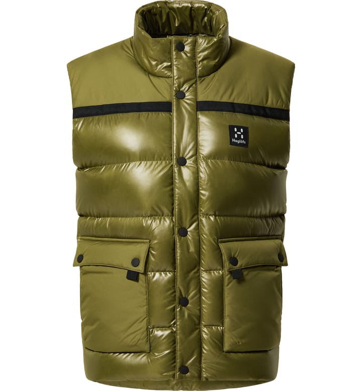 Funäs Down Vest Women Olive Green Funäs Down Vest Women Olive Green