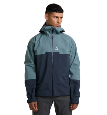 ROC Sloper Proof Jacket Men Steel blue/Tarn blue