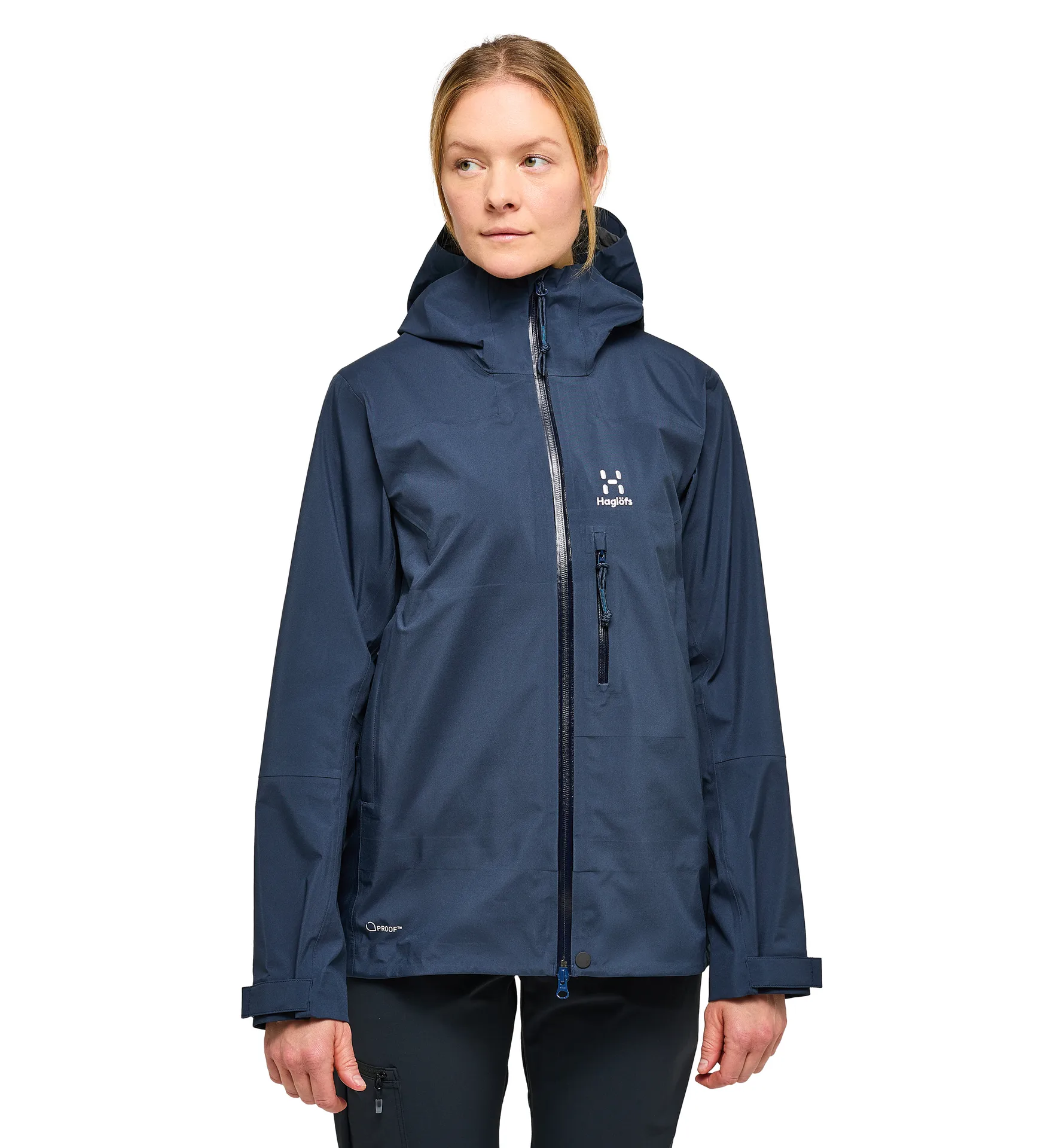 ROC Sloper Proof Jacket Women Tarn Blue