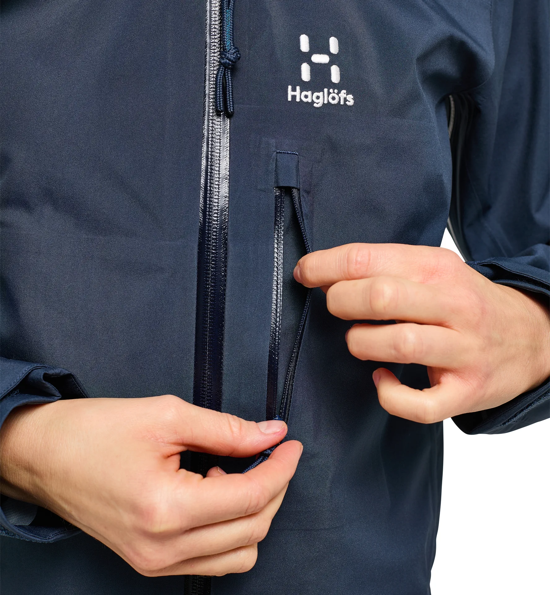 ROC Sloper Proof Jacket Women Tarn Blue