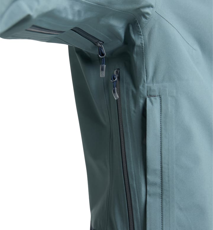 ROC Sloper Proof Jacket Women Steel blue/Tarn blue ROC Sloper Proof Jacket Women Steel blue/Tarn blue