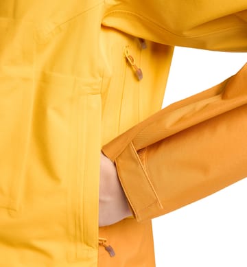 ROC Sloper Proof Jacket Women Sunny Yellow/Desert Yellow