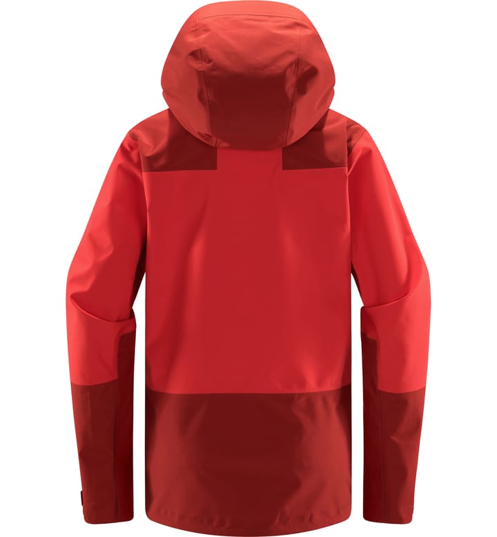 ROC Sloper Proof Jacket Women Poppy Red/Corrosion