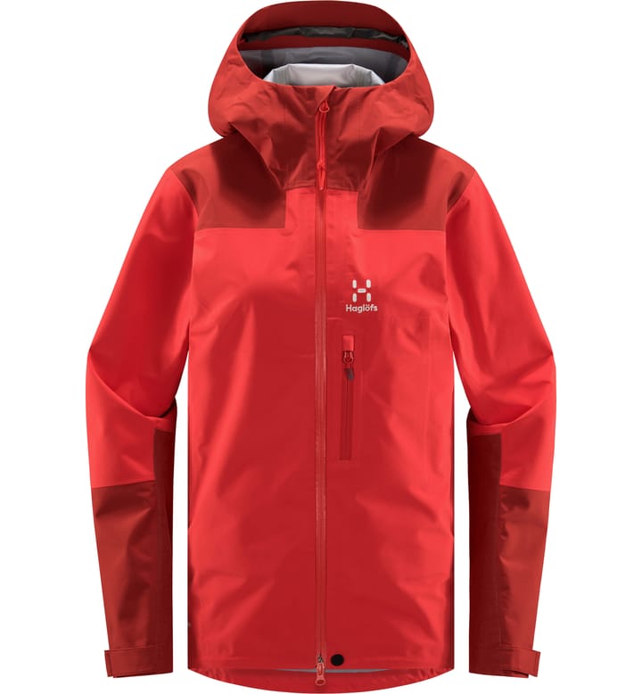 ROC Sloper Proof Jacket Women Poppy Red/Corrosion