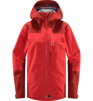 ROC Sloper Proof Jacket Women Poppy Red/Corrosion