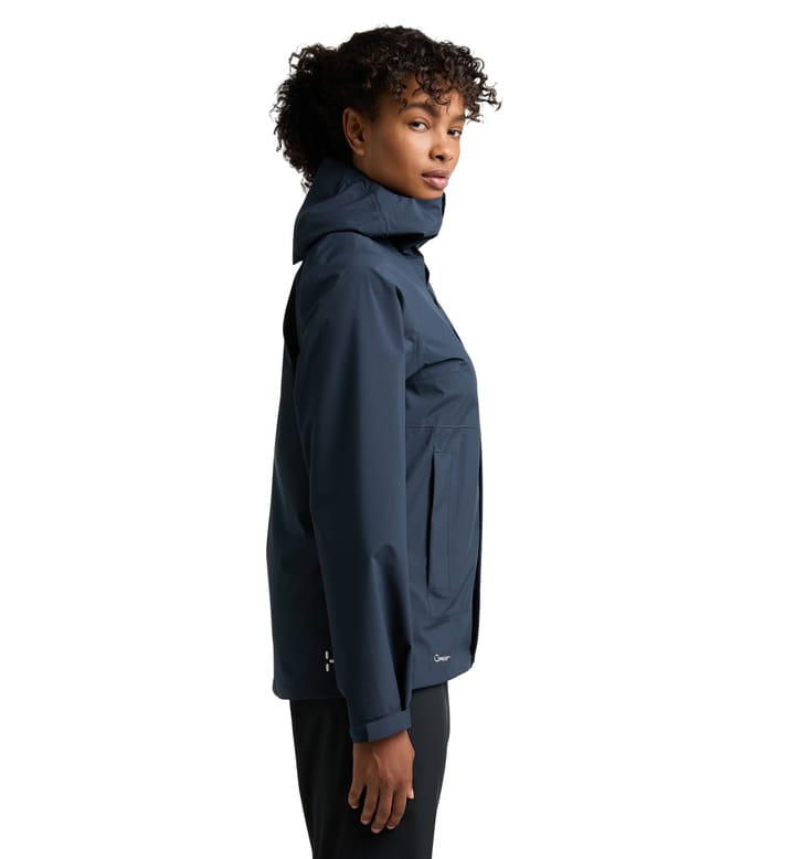 Koyal Proof Jacket Women Tarn Blue