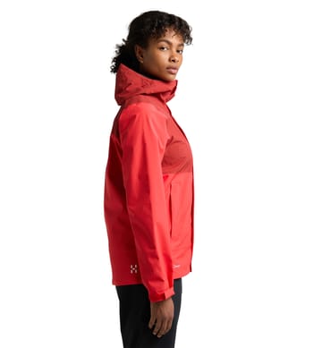 Koyal Proof Jacket Women Poppy Red/Corrosion