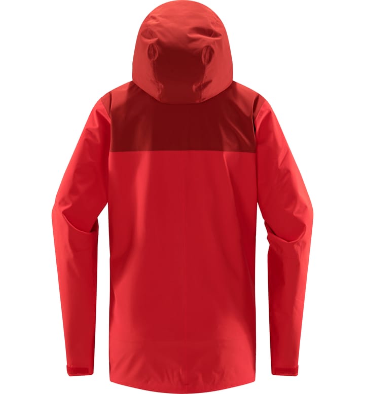 Koyal Proof Jacket Women Poppy Red/Corrosion