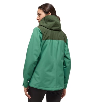 Koyal Proof Jacket Women Dk Jelly Green/Seaweed Green