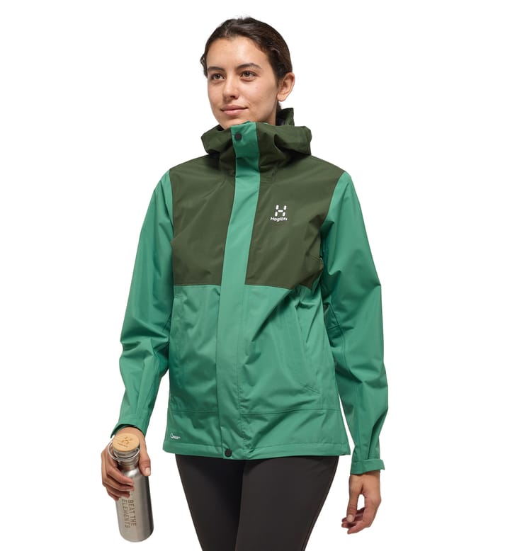 Koyal Proof Jacket Women Dk Jelly Green/Seaweed Green