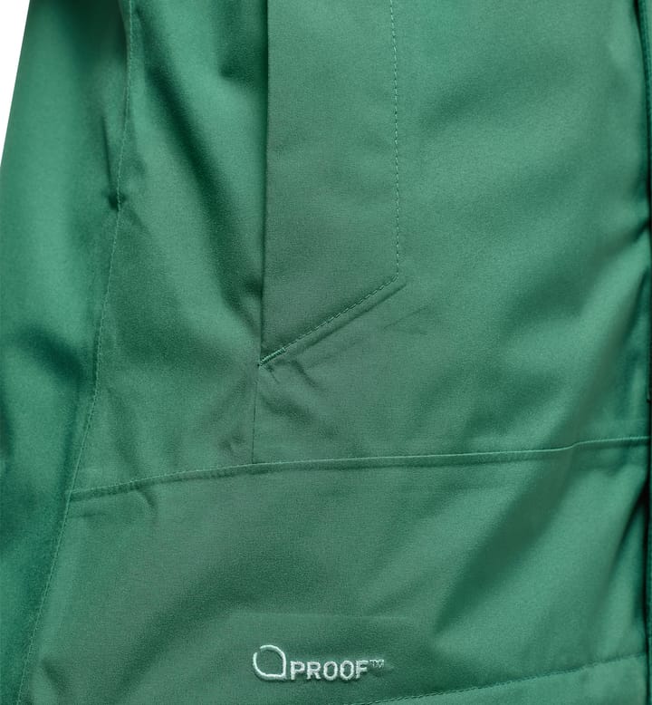 Koyal Proof Jacket Women Dk Jelly Green/Seaweed Green Koyal Proof Jacket Women Dk Jelly Green/Seaweed Green