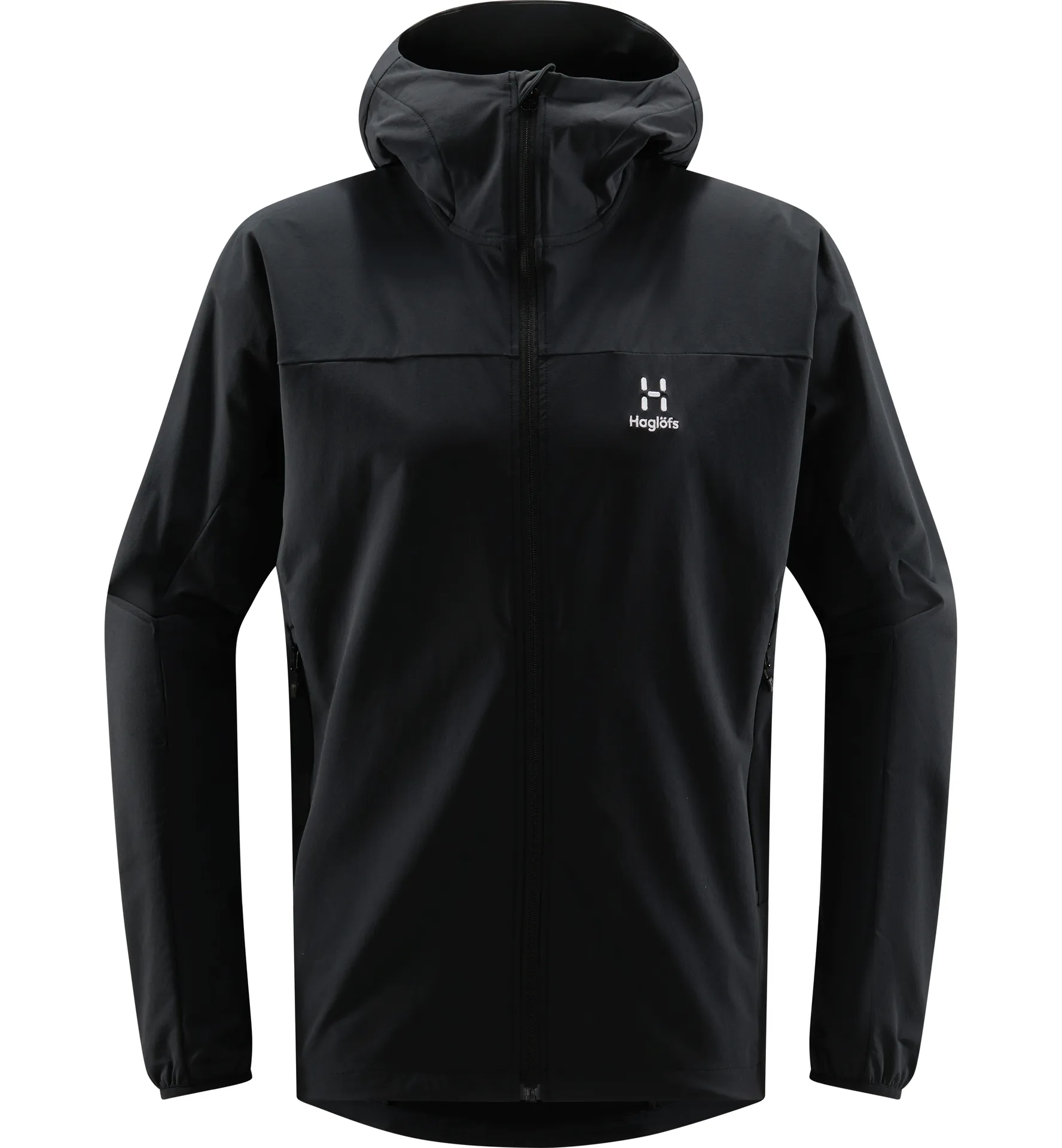 Morän Softshell Hood Men True Black