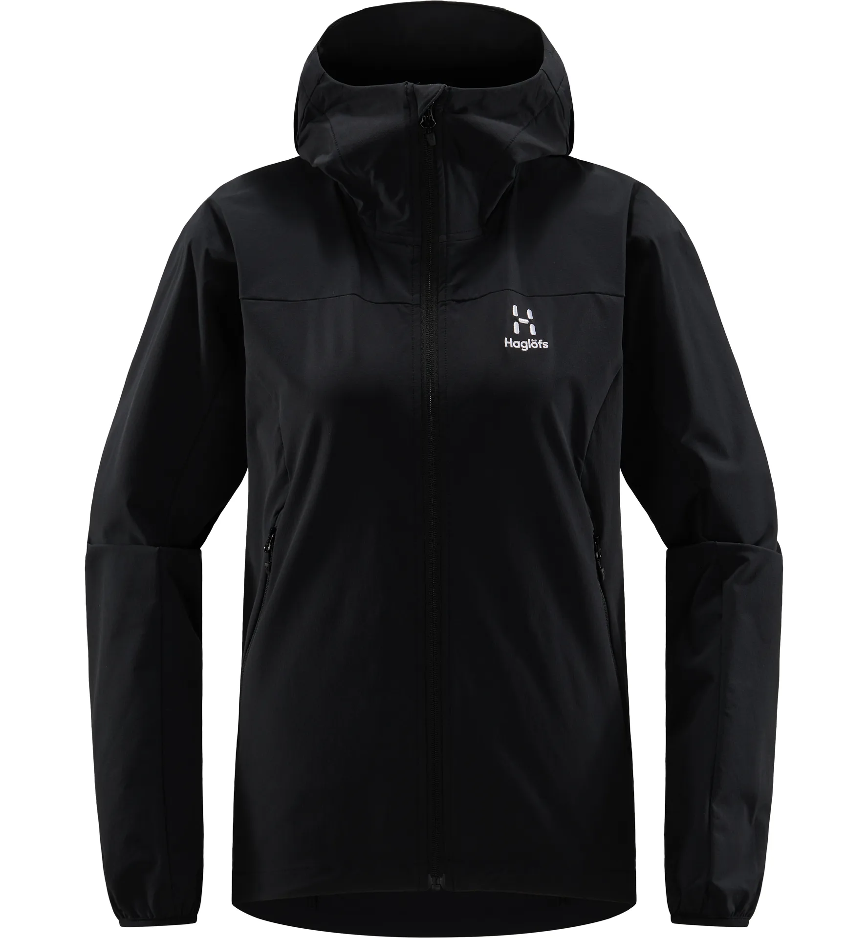 Morän Softshell Hood Women True Black