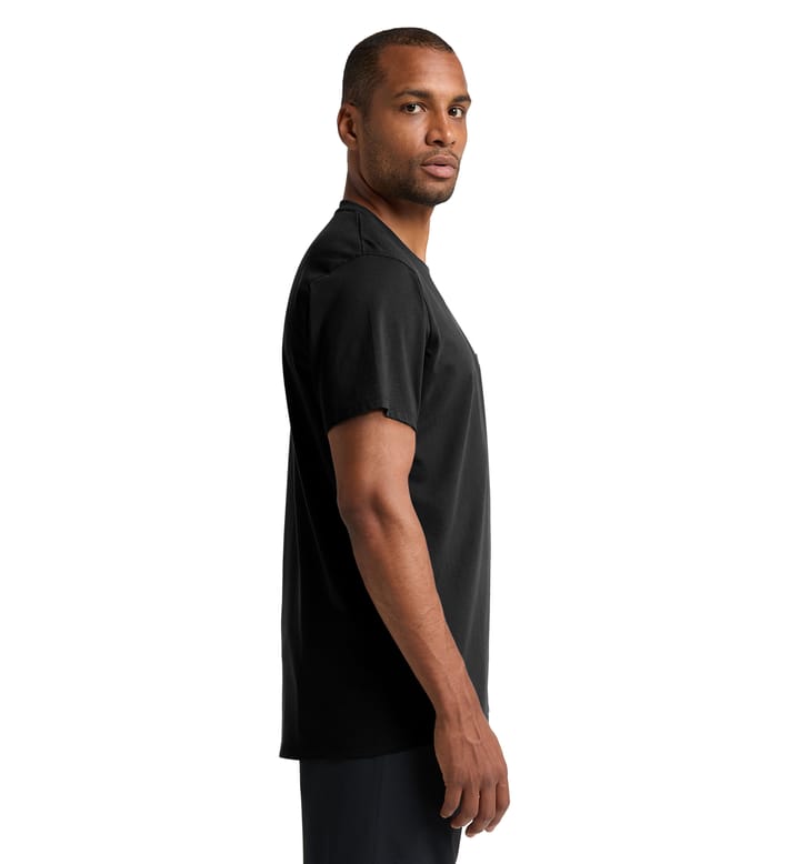 Camp Tee Men True Black Solid