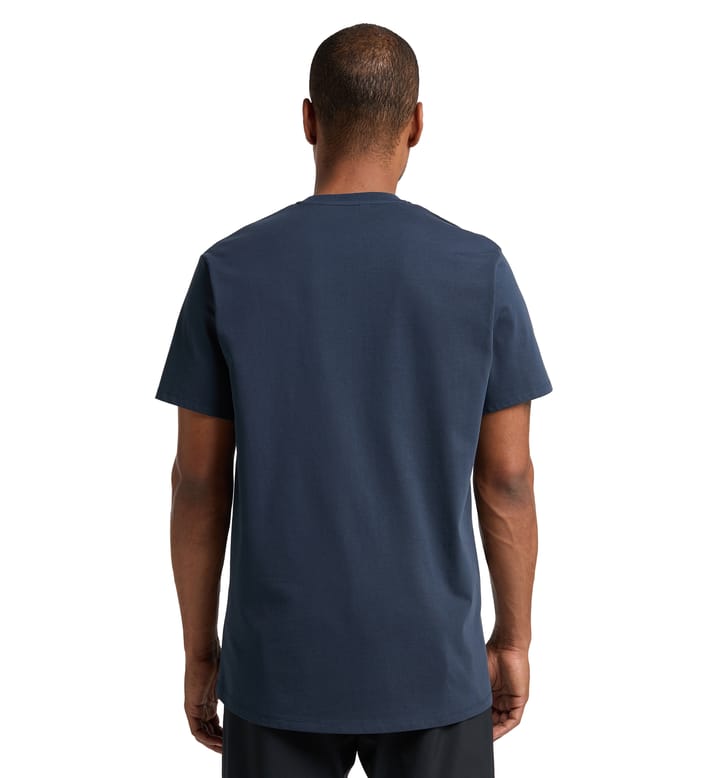 Camp Tee Men Tarn Blue Solid