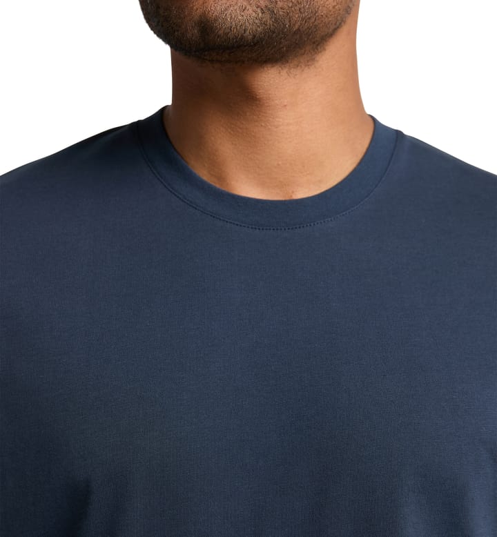 Camp Tee Men Tarn Blue Solid