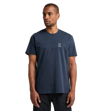 Camp Tee Men Tarn Blue Solid