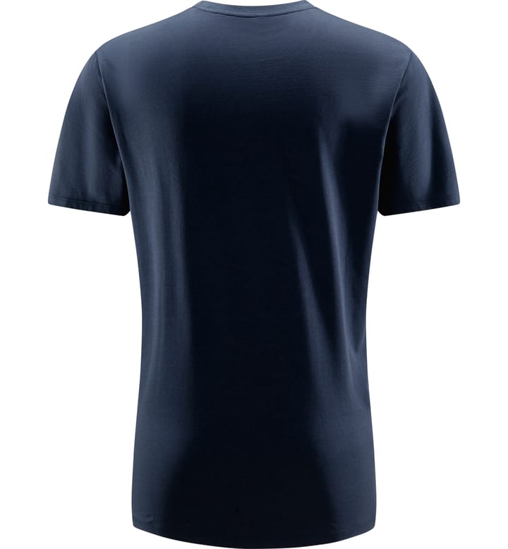 Camp Tee Men Tarn Blue Solid