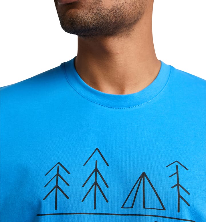 Camp Tee Men Nordic Blue