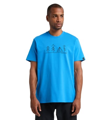 Camp Tee Men Nordic Blue