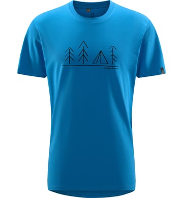 Camp Tee Men Nordic Blue