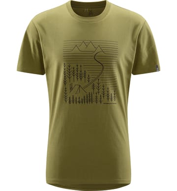 Camp Tee Men Olive Green